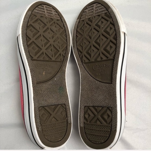 Converse All Star raspberry sparkle low top slip-on sneaker - Picture 4 of 7